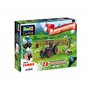 Revell Calendrier de l'Avent RC Claas 960 Axio I Claas Tracteur I Calendrier de l'Avent à Faire soi-même I Calendrier de Noël po