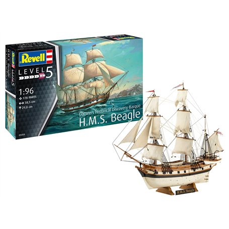 Revell - Maquette - H.M.S. Beagle - Echelle 1:96
