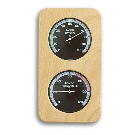 TFA Dostmann Thermomètre Hygromètre pour sauna