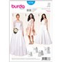 Burda B6776 Patron de Robe de Mariée et Soirée