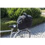 Trixie Panier pour vélo Long pour Porte-Bagages Larges Noir 29 x 49 x 60 cm