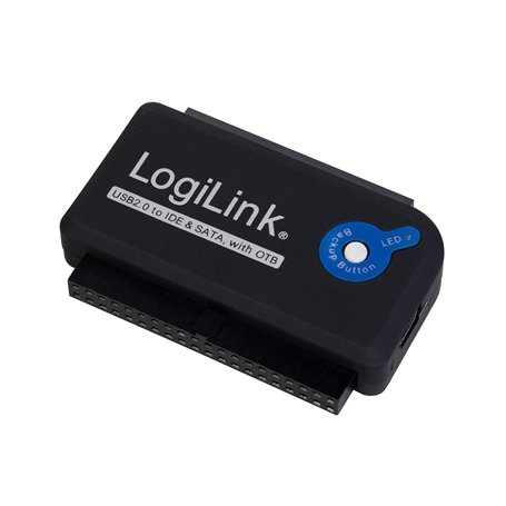 LogiLink AU0006C Adaptateur USB 2.0 vers IDE/SATA Multicolore