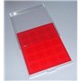 Prophila Médaillier Gris 20 Compartiments angulaires pour pièces jusquà 47 mm