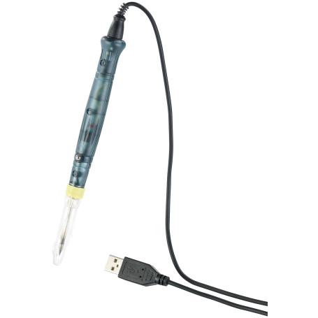 Fer à souder USB à pointe en céramique 450 °C / 8 W [AGT]