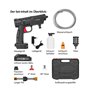 Genius Pressure Cleaner Nettoyeur à Pression sans Fil 12 pièces Pistolet de Lavage Professionnel avec Batterie et Tuyau d'arrosa