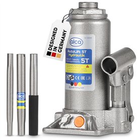 Cric alca® Cric hydraulique 5t pour SUV/Voiture Hauteur de Levage 19