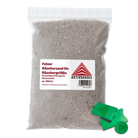 AKTIVHANDEL Sac de sable fin blanc de 490 g