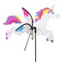 CIM Girouette - Petite 2 en 1 Unicorn - Ø31cm x 41cm x 90cm - INCL. Tige de Fixation en Fibre de Verre et système de Suspension
