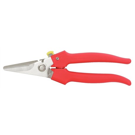KS TOOLS Ciseau Droit Modèle Court - L.145 mm