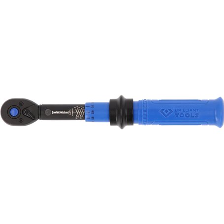 BRILLIANT TOOLS BT141916 Clé dynamométrique à cliquet 1/4" commutable