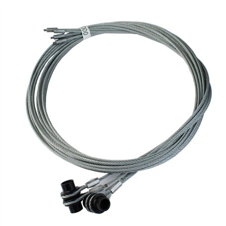 Hörmann 3064350 Ferrure Z en acier de haute qualité avec corde