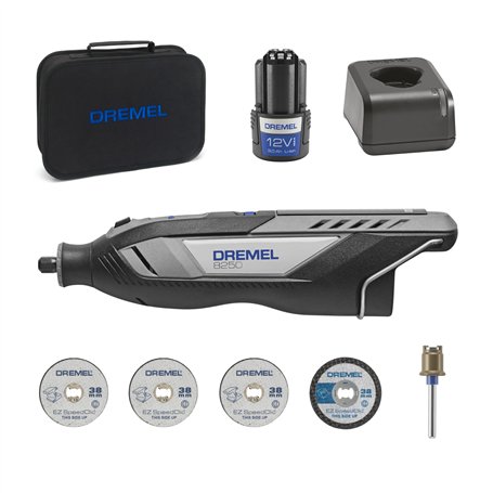 Dremel 8250 12V Outil rotatif sans fil 5 000-30 000 tr/min Outil multifonction sans balais avec étui souple