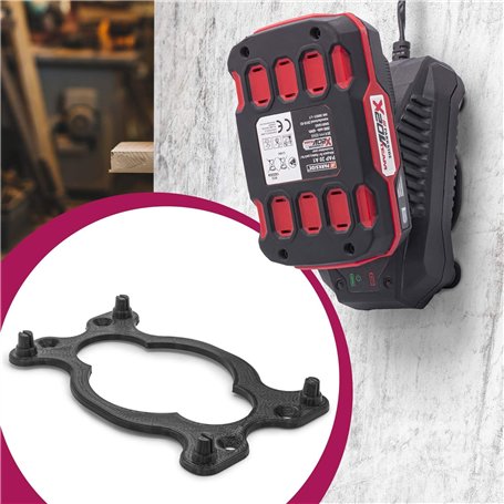 Support mural pour batterie 20 V Lidl Parkside X20 V Team