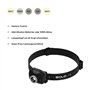 Solidline SH3 Lampe frontale LED ultra lumineuse pour le sport et la course à pied 350 lumens Portée d'éclairage 190 m Rechargea