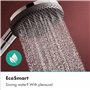 hansgrohe Raindance Alive Select S 24611000 Set de douche avec pommeau de douche à économie d'eau (EcoSmart, 3 types de jet dont