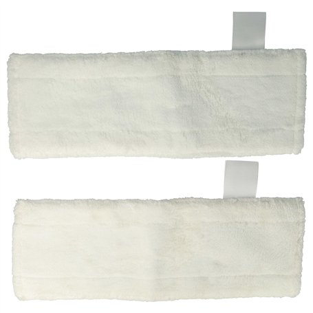 vhbw Lot de 2 lingettes compatible avec Kärcher SC 3 EasyFix Premium