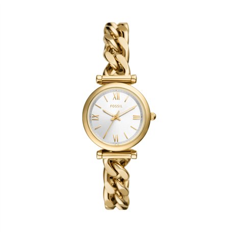 Fossil Montre analogique pour femme avec cadran argenté - ES5329