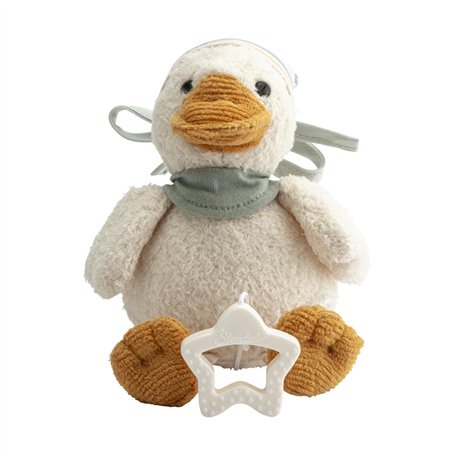 Sterntaler Edda Lou Petite boîte à Musique en Forme de Canard avec Aide au Sommeil Mélodie Berceuse de Brahms