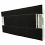 vhbw 1x Filtre à charbon actif compatible avec Siemens Z5144X1, Z5144X5, LI49632, LZ45500, LZ45501 hotte aspirante - 39,8 x 19,6
