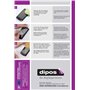 dipos I 2x Protection ecrán compatible avec Aiwa Tab AE10 Films de protection d'écran transparent