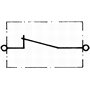 HELLA 6ZF 003 549-001 Interrupteur, contacteur de porte - Commande de pression - Nombre de connexions: 2 - vissé - Ouvreur