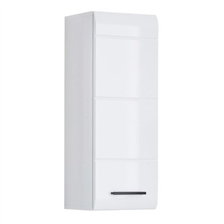 trendteam smart living 1116-501-01 Skin Placard Murale de Salle de Bain Blanc Ultrabrillant LxHxP 30x77x23 cm