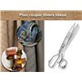 InstrumenteNrw Ciseaux de couture professionnels 17,5 cm - En acier inoxydable - Coupe de 8 cm