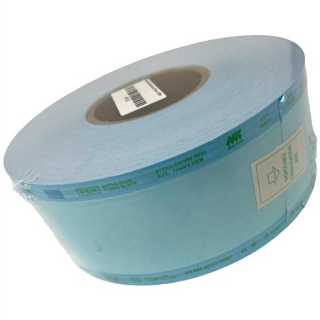 INKgrafiX® Tribal Jewelry - Rouleau stérile pour autoclave - 75 mm x 200 m - Sac de stérilisation avec indicateur pour autoclave