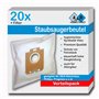 Disba Lot de 20 sacs d'aspirateur compatible avec AEG PowerForce APF6130