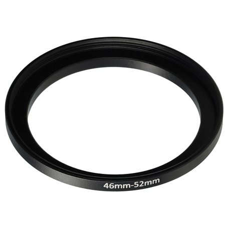 vhbw Bague d'adaptation de Filtre Step-Up de 46 mm vers 52 mm pour Objectif d'appareil Photo - Adaptateur