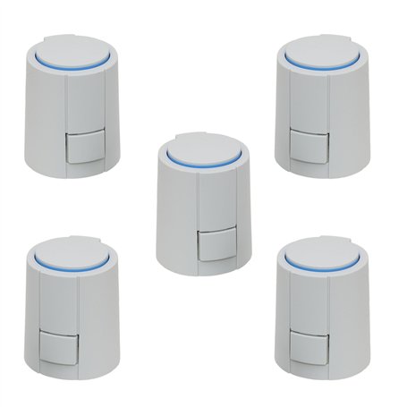 Kit actionneur Alpha 5 universel 230 V | 1 pièce | type VA80 adapté pour Heimeier/Kermi/Roth/Herb/Thermoval etc.