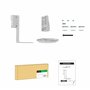 PureMounts Support de Haut-Parleur pour Sonos Era 100, Support Mural pour Haut-Parleur avec Gestion des câbles, pivotant +/-45°,