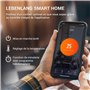 LEBENLANG WiFi Chauffage Électrique & Céramique 2000W - Économie d'Énergie & Contrôle via l'Application I Radiateur Soufflant ce