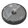 Multibros Lot de 4 réflecteurs ronds blancs - Certifié E4 - Diamètre 60 mm - Pour voiture, remorque, vélo, moto et plus encore -