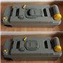 Réservoir à matières Joint coulissant, 2 paquets, compatible avec les toilettes de camping Thetford à partir du 15.06.2000, remp