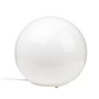 Ikea Fado Lampe de Table Blanc Verre Blanc 28 x 27 x 28 cm