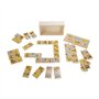 GICO Domino en bois pour enfants et adultes, pour la maison ou comme jeu de voyage - 7967