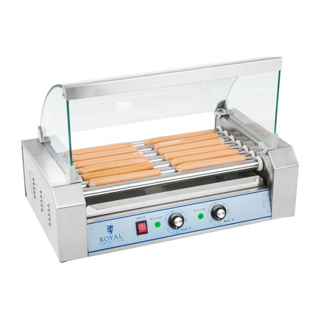 Royal Catering Hot Dog Grill Hot Dog Machine à hot dog (7 rouleaux