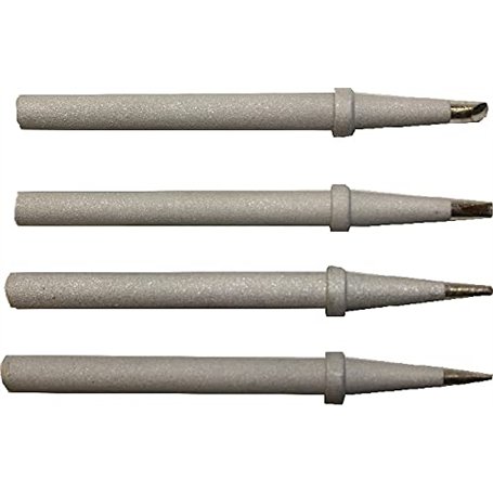 4 pannes à souder pour station de soudage fer à souder zd99 zd98 zd8906 zd8906l avec 48 W