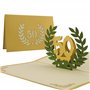 Diese-Klappkarten Carte Mariage Félicitation - Carte Pop Up Anniversaire de Mariage Femme Homme avec Enveloppe - Carte Mariage 3