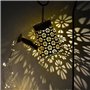 Arrosoir solaire à LED - Lanterne solaire blanc chaud avec batterie - Lampe de jardin - Lanterne solaire