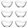 technic24 LAV Vira Lot de 6 coupes en verre avec cuillère à épices 310 ml