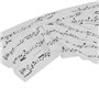 Chiffon de nettoyage avec notes pour instruments en microfibre (30 x 30 cm) - Beau cadeau pour musiciens