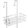 TecTake Etagère douche en acier inoxydable salle de bains accessoires KD