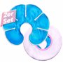 ICEHOF Lot de 2 coussinets rafraîchissants pour l'allaitement - Avec housses - Compresse froide et chaude - Coussin rafraîchissa