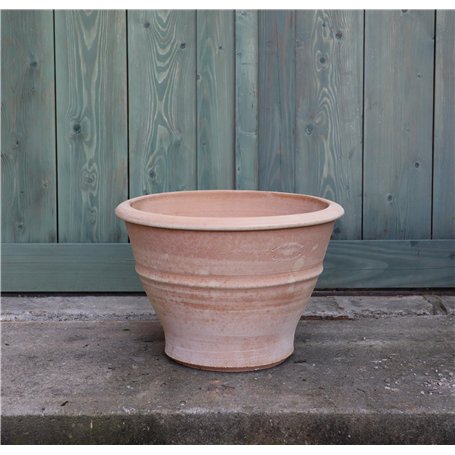 Palatina Werkstatt Pot de fleurs en terre cuite résistant à l'hiver - 40 cm - En céramique - Pour jardin