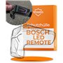 WHEELOO Housse de protection pour télécommande LED Bosch I Transparent et imperméable I Boîtier de commande Ebike anti-rayures e