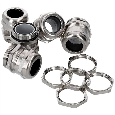 Lot de 5 presse-étoupes Kalitec M16 en laiton 4