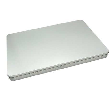 LivuX Boîte à documents A4 en fer blanc - 31 x 22 x 2