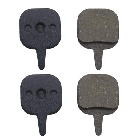 OTOTEC 2 Paires Plaquettes de Frein à Disque Vélo en Résine Semi-métallique Épaisseur 4mm Compatible pour Vélo de Montagne Tektr